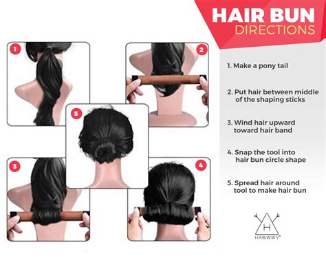 small hair bun maker|bun maker for thin hair.